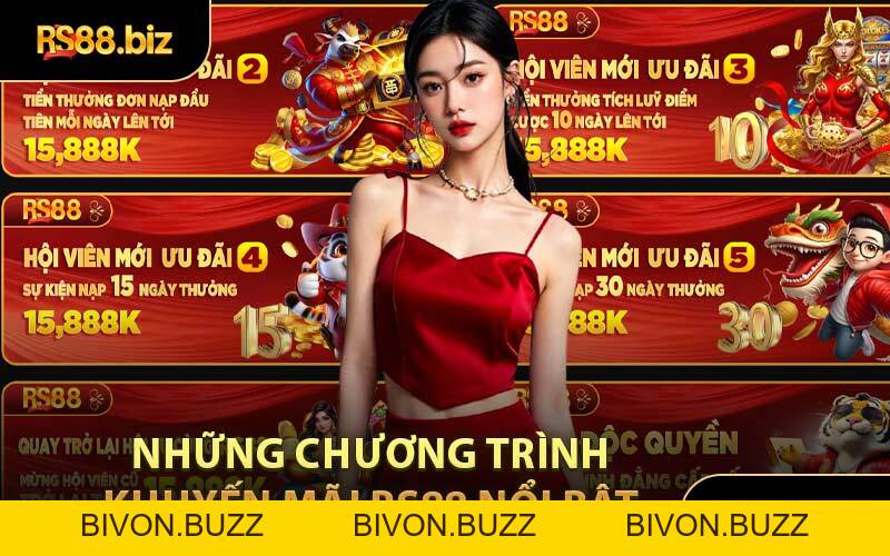 Khuyến Mãi RS88 - Hàng Loạt Sự Kiện Tặng Tiền Bùng Nổ 2026 - Bivon